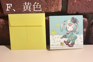 Greeting Card Mini Message Card M card