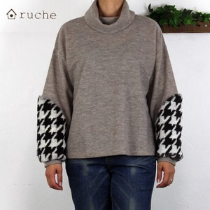 Sweater/Knitwear Brushing Fabric Natural