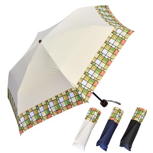 晴雨兼用傘　紫外線予防　UVカットUV対策　ラティス柄レディース用傘　日傘・折畳傘