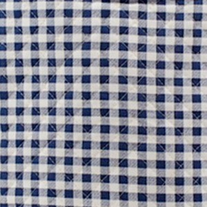 Quilt Processing Fabric Navy 7mm Checkered 1m Unit Picture Book