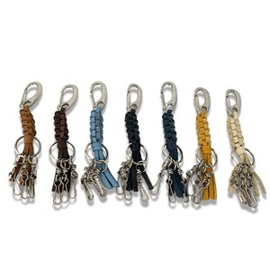 SALE Leather Key Ring
