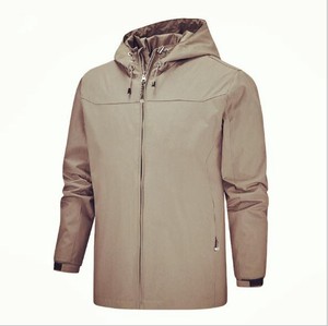 Jacket Hooded Casual Men's NEW