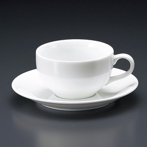 ≪メーカー取寄≫白磁ビエラ紅茶碗