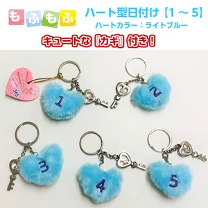 Plushie/Doll Numbers Key Chain