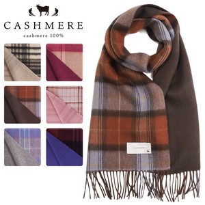 2021AW A/W Scarf Che Plain Reversible Cashmere Scarf Cashmere 100