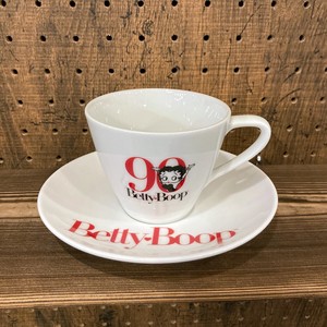 ベティーちゃん カップ＆ソーサー セット ティーカップ BETTYBOOP 日本製 陶器 生活雑貨 限定品