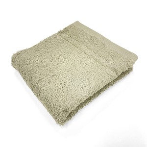 Organic Cotton Face Towel Towel Light Light Brown