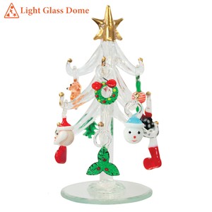 【楽しいクリスマスを迎える☆】13cmツリー Clear インテリア