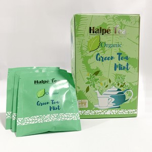 【2021新作】Halpe Tea 有機フェアトレード・ミントグリーンティー（ティーバッグ）