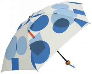 Folding Umbrella 50 cm Shine BLUE 392 Thank you 4 100 1