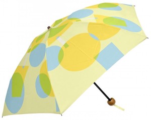 折畳雨傘 50cm シャイン YELLOW 【392／サンキューニ 特価】 S41001