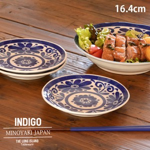 Mino ware Small Plate Indigo Made in Japan