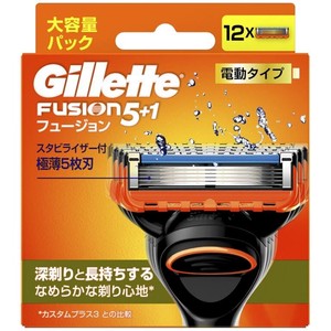 ジレット(Gillette)　フュージョンパワー替刃12B