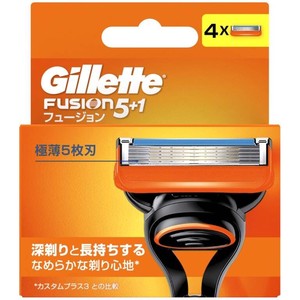 ジレット(Gillette)　フュージョンマニュアル替刃4B