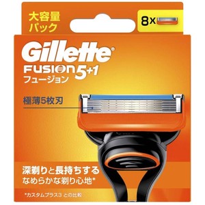 ジレット(Gillette)　フュージョンマニュアル替刃8B