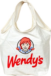 Wendy'sキャンバスエコバッグLサイズ