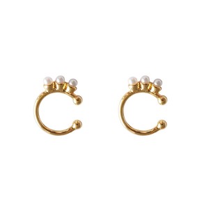 Jewelry sliver Mini Ear Cuff Set of 2