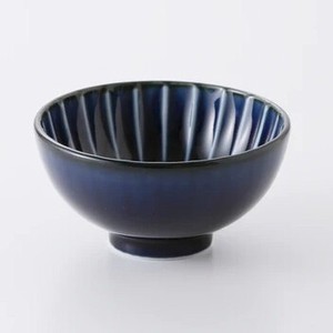 美浓烧 饭碗 特价 小碗 蓝色 餐具 日本制造