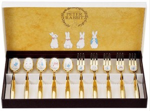 Peter Rabbit Series Spoon Fork 10 Pcs Set