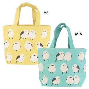 Lunch Tote Long-tailed tit Canvas Mini Tote