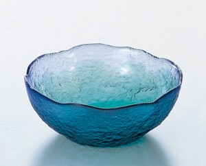 《日本製》珊瑚の海 小鉢【ガラス 鉢】【ハンドメイド】【割烹】【和食】
