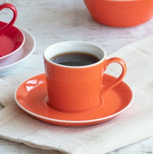 Cup & Saucer Set Saucer Orange