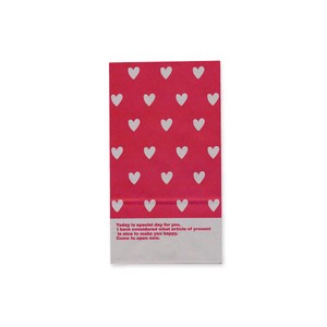 Clothes-pin Bags with Square-cornered Gift Bag Heart 20 20 Depth Heart