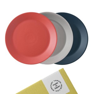 Mino ware Main Plate M [Boxed Gift] Western Tableware 3-color sets Made in Japan