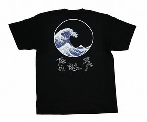 T-shirt (Offshore Wave & Mt. Fuji), a set of 10 pieces