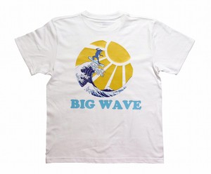 T-shirt (Offshore Wave & Frog BIG WAVE), Yellow, a set of 5 pieces