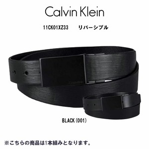 Calvin Klein(カルバンクライン)レザー ベルト ビジネス スーツ 小物 リバーシブル メンズ ck 11CK01XZ33