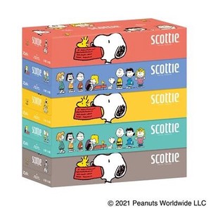 Scottie Tissue 5 Pcs Snoopy