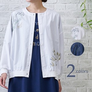 Embroidery Wide Blouson