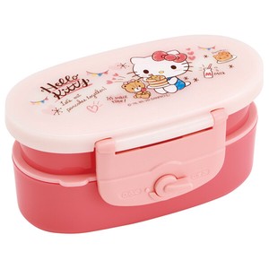 Double Lunch Box 4 10 ml Hello Kitty Snack Thyme Made in Japan