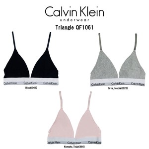 Calvin Klein(カルバンクライン)レディース ブラジャー コットン Triangle QF1061