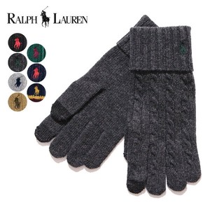POLO RALPH LAUREN【ポロ ラルフローレン】PC0713 メンズ レディース ニットグローブ 手袋 スマホ対応