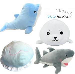 もちっとマリン ぬいぐるみ　サメ　イルカ　クラゲ　あざらし