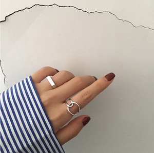 Plain Ring Design sliver Rings