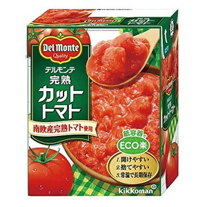 デルモンテ 完熟カットトマト 紙パック 388g x6 【トマト】