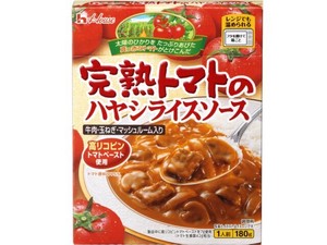ハウス レトルト 完熟トマトのハヤシライスソース 180g x10 【レトルト・カレー】