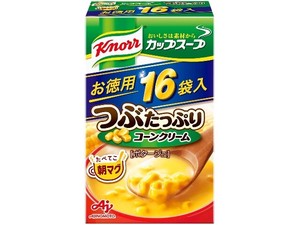 クノール カップスープ ツブタップリコーン 16袋 x6 【スープ】