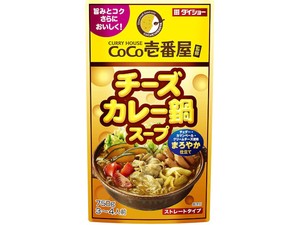 ダイショー CoCo壱番屋 チーズカレー鍋スープ 750g x10 【つゆ・だし】
