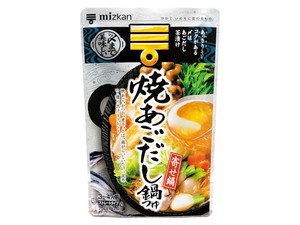 ミツカン 〆まで美味しい焼あご鍋つゆ 750g x12 【つゆ・だし】