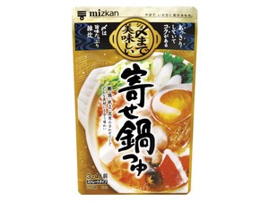 ミツカン 〆まで美味寄せ鍋つゆストレート 750g x12 【つゆ・だし】