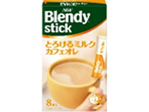 AGF ブレンディ スティック ミルクカフェオレ 8本 x6 【コーヒー】
