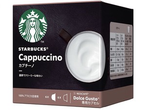 ネスカフェ スターバックス カプチーノ  ドルチェグスト 専用カプセル 12個 x3 【コーヒー】