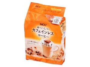UCC おいしいカフェインレスコーヒー ドリップディズニー 7gx8袋x6