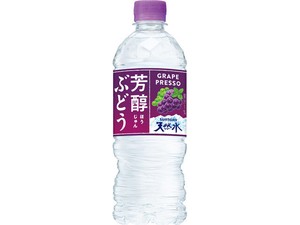 サントリー 芳醇ぶどう＆天然水 冷凍兼用 ペット 540ml x24【水・ミネラルウォーター】