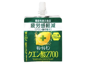 ポッカサッポロ キレートレモン クエン酸2700ゼリー 165g x6 【栄養ドリンク】