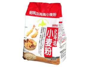 昭和 北海道小麦粉 400g x20 【小麦粉・パン粉・ミックス】